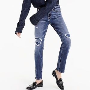 J Crew Vintage straight jean in Coastline Wash